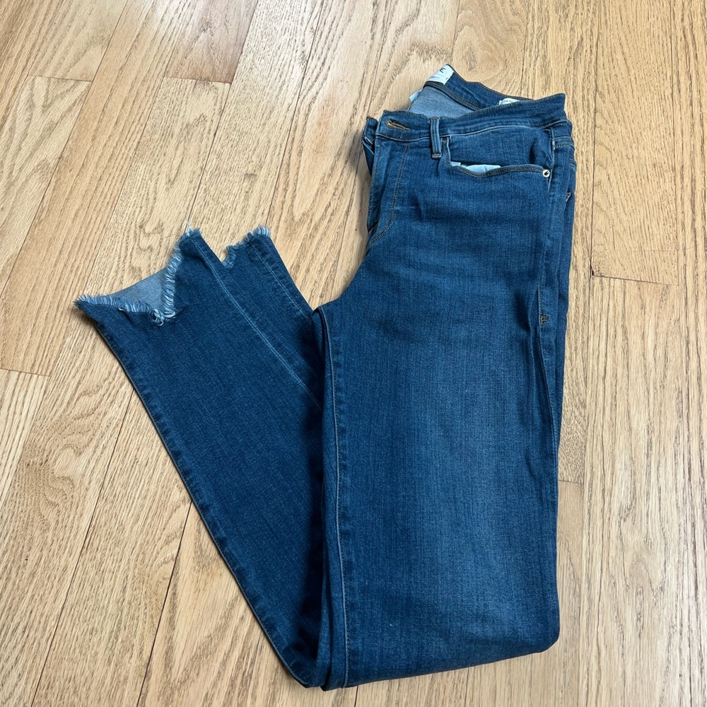 Frame Women’s Blue Le Skinny De Jeanne Jeans Size 29